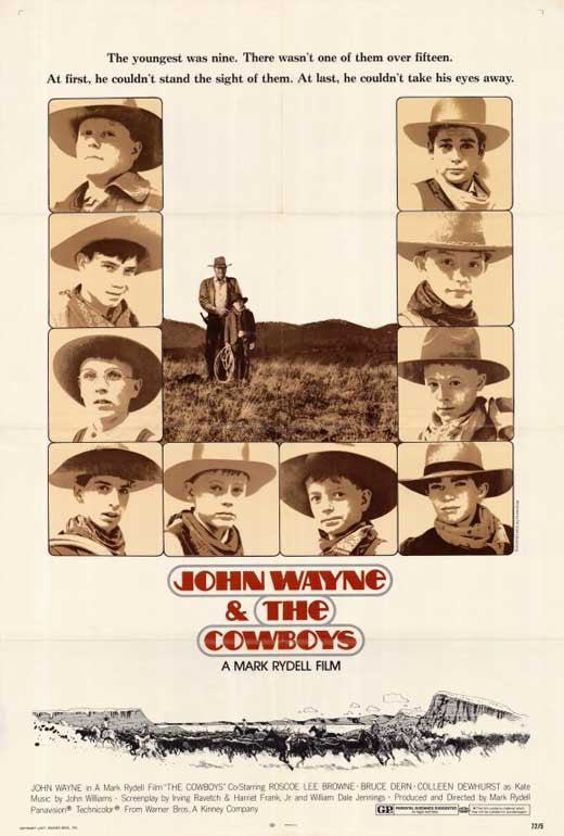 The Cowboys Movie Poster Print 27x40 | Posterazzi