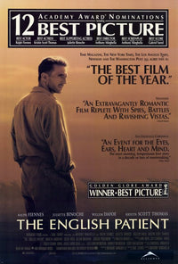 The English Patient Movie Poster Print showcasing cinematic art.