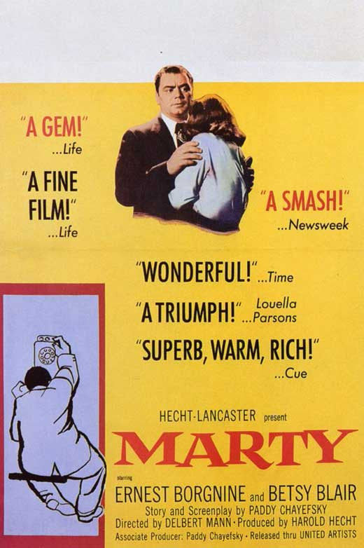 Marty Movie Poster Print (11x17) | Posterazzi