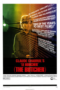 The Butcher Movie Poster Print showcasing dramatic imagery.