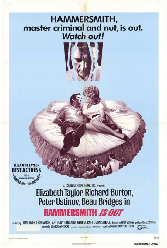 Hammersmith Is Out Movie Poster Print