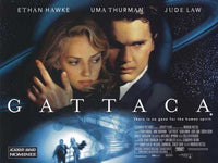 Gattaca Movie Poster Print featuring iconic sci-fi artwork
