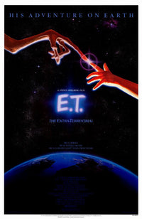 E.T. The Extra-Terrestrial Movie Poster Print 27x40
