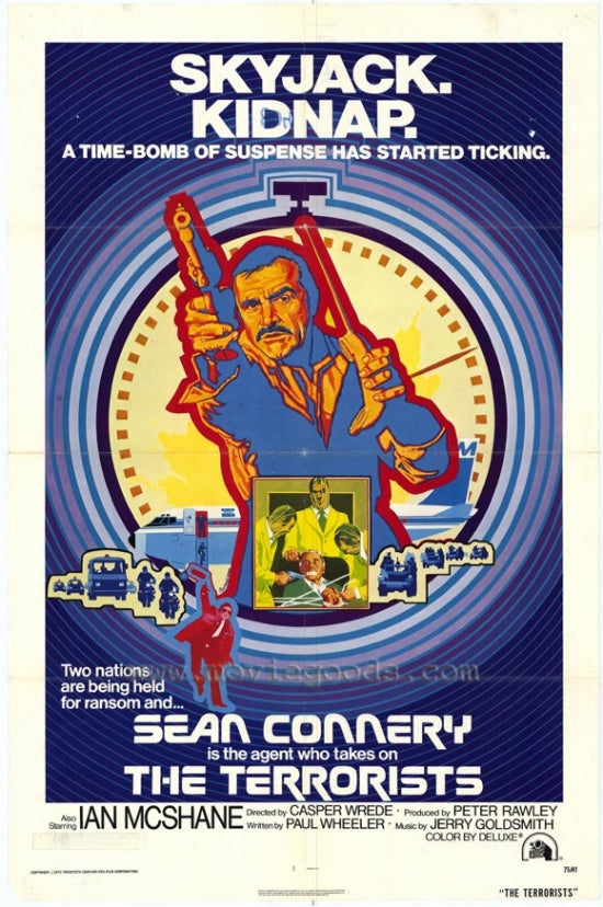 The Terrorists Movie Poster Print showcasing cinematic art.