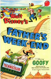 Father's Weekend Movie Poster Print showcasing family moments.