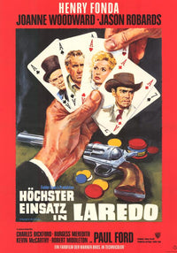 A Big Hand for the Little Lady Movie Poster Print featuring classic film art.