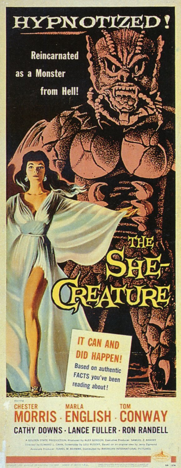 The She-Creature movie poster print on premium heavy stock paper.