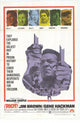 Riot Movie Poster Print showcasing vibrant artwork and cinematic themes.