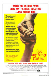 Lies My Father Told Me Movie Poster Print on premium paper.