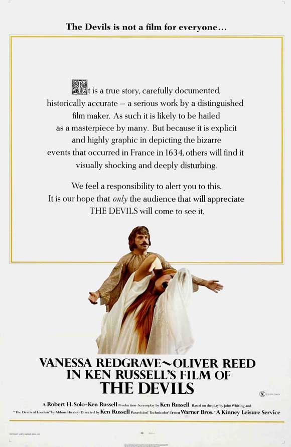 The Devils Movie Poster Print - Classic Horror Art