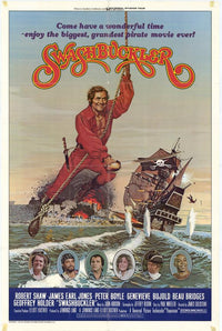 Swashbuckler Movie Poster Print showcasing adventure and cinematic thrill.