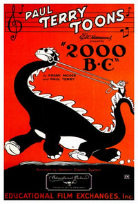 2000 B.C Movie Poster Print featuring prehistoric theme