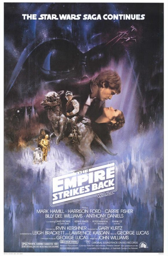 The Empire Strikes Back Movie Poster Print (27x40)