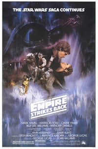 The Empire Strikes Back Movie Poster Print (27x40)