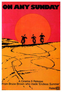 On Any Sunday Movie Poster Print (27x40) - Classic Film Decor