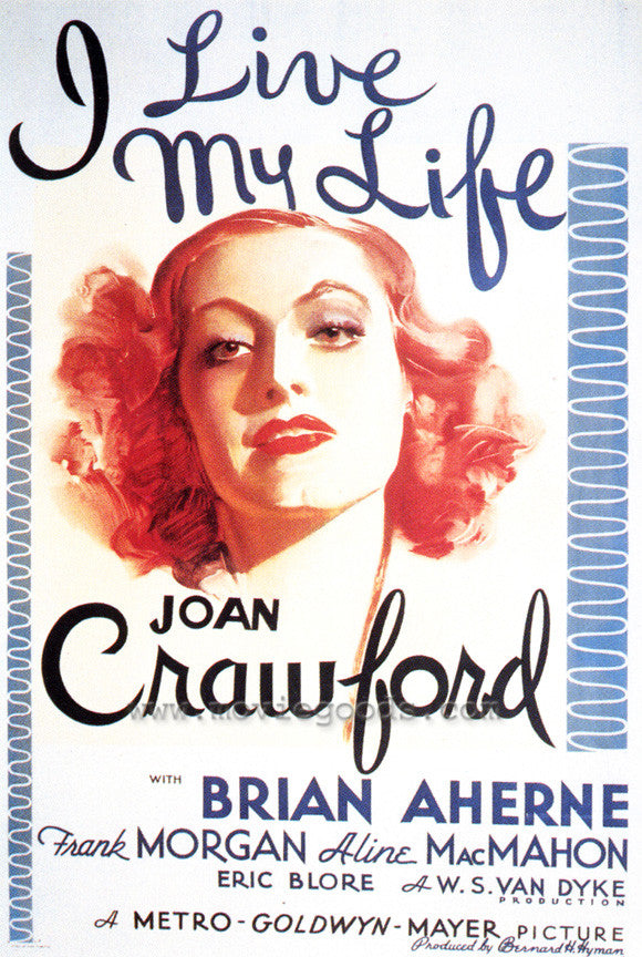 I Live My Life Movie Poster Print (27x40) - Pop Culture Graphics