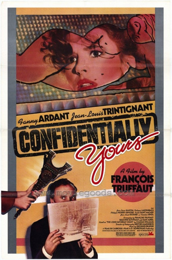 Confidentially Yours (Vivement dimanche!) Movie Poster Print 27x40