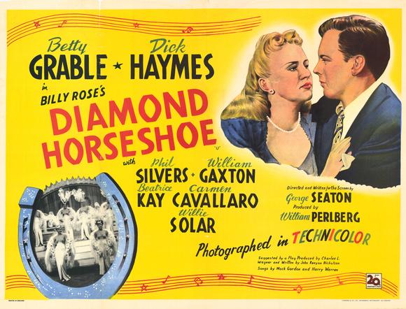 Diamond Horseshoe Movie Poster Print showcasing classic cinema.