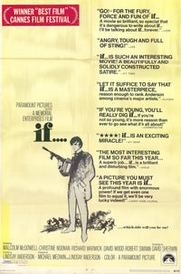 If... movie poster print showcasing captivating cinema art.