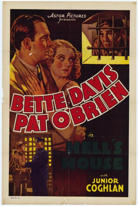 Hell's House Movie Poster Print featuring dramatic visuals.