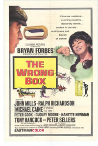 The Wrong Box Movie Poster Print showcasing a whimsical design.