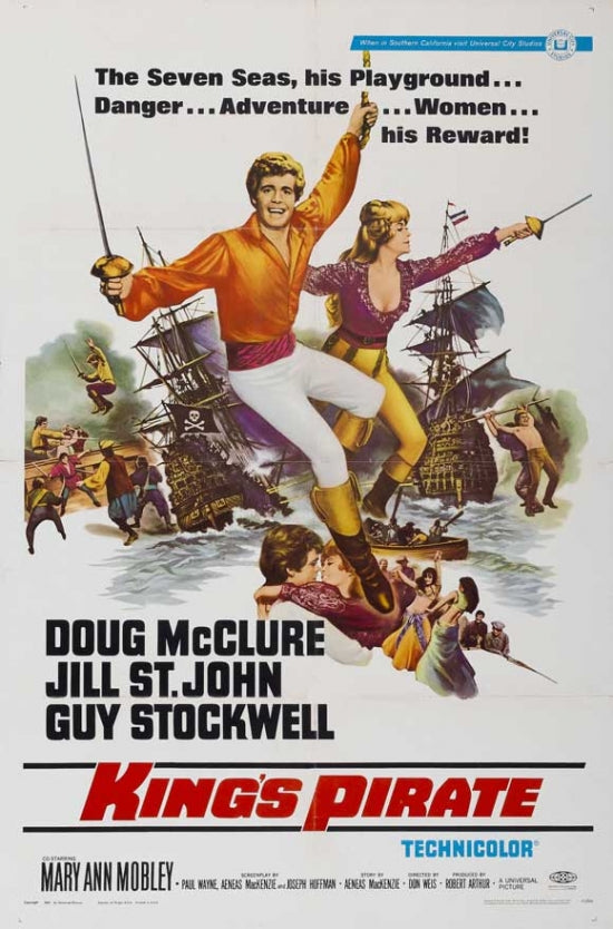 Kings Pirate Movie Poster Print showcasing high-seas adventure.