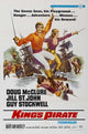 Kings Pirate Movie Poster Print showcasing high-seas adventure.
