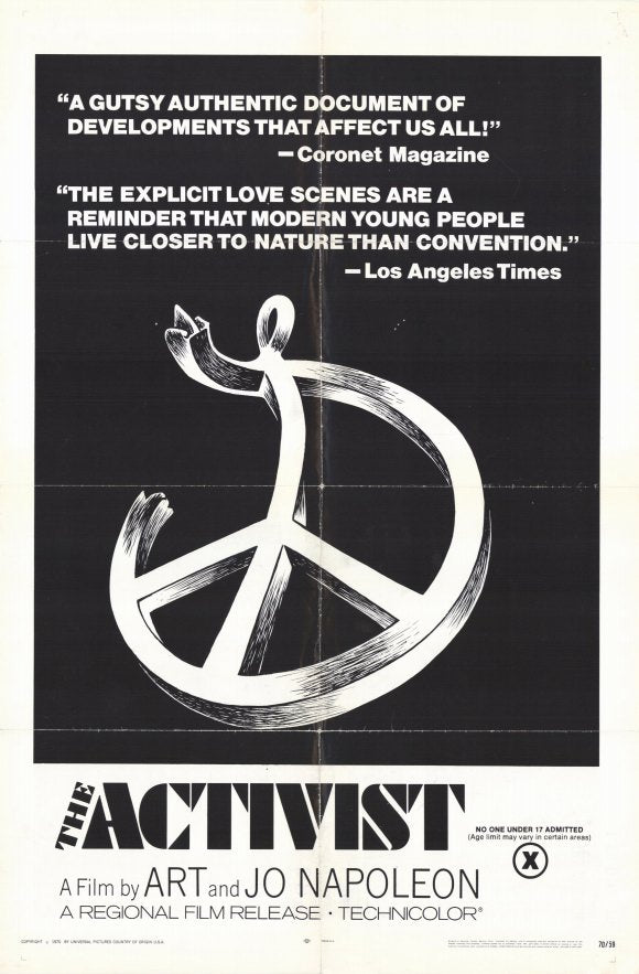 The Activist Movie Poster Print showcasing vibrant artwork.