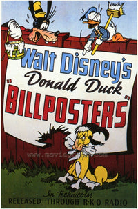 Billposters Movie Poster Print featuring cinematic art.