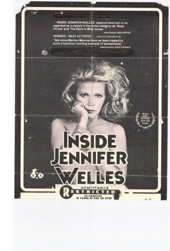 Inside Jennifer Welles Movie Poster Print showcasing classic film aesthetics.