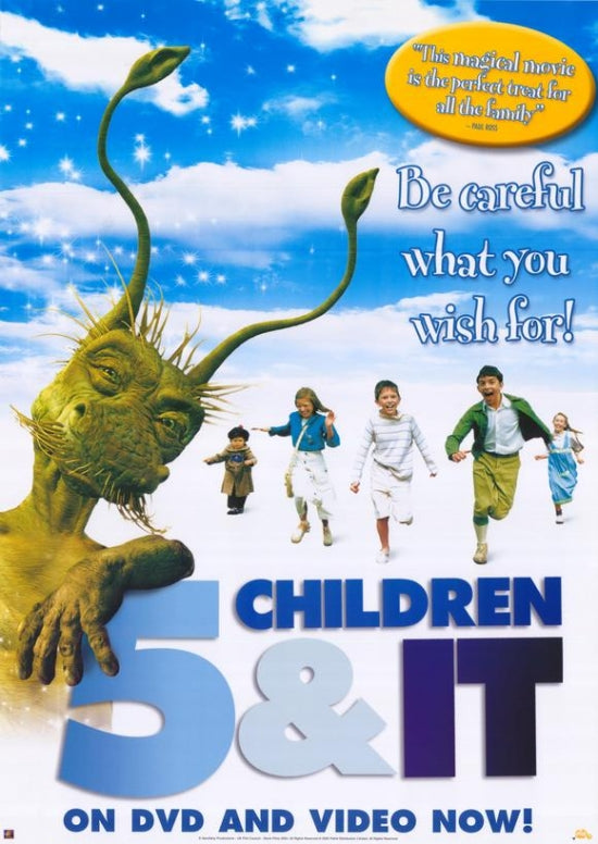 Five Children and It Movie Poster Print featuring whimsical design.