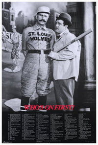 Abbott & Costello - Who's On First Movie Poster Print (27x40)