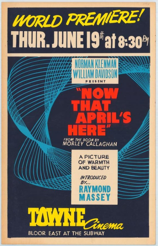 Now That April's Here Movie Poster - Movie Art Print