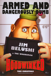 Hoodwinked Movie Poster Print featuring vibrant animated characters.