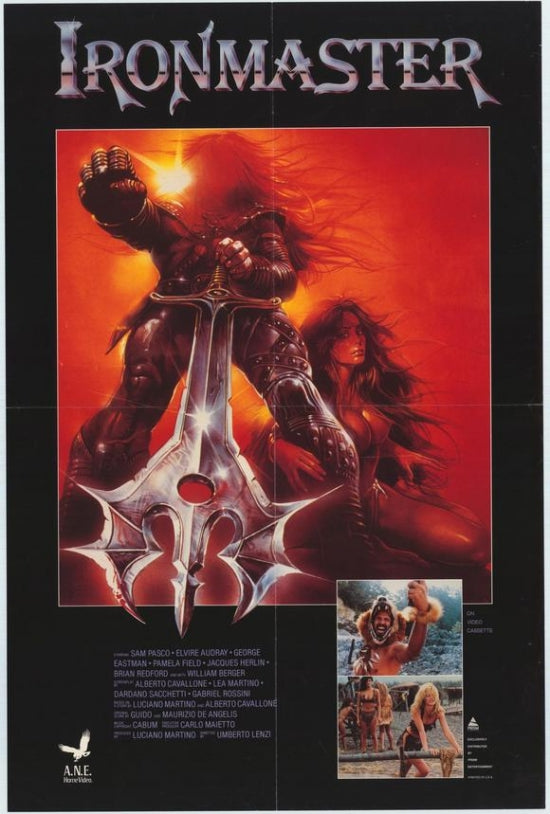 Ironmaster Movie Poster Print showcasing classic adventure themes.