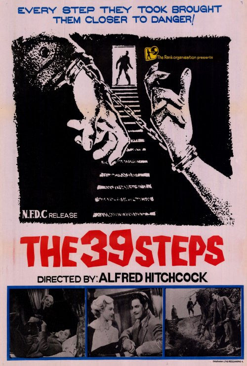 The 39 Steps Movie Poster Print - 27x40 | Posterazzi
