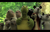 Over the Hedge Movie Poster Print featuring vibrant animated characters.