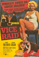 Vice Raid Movie Poster featuring action imagery and vibrant colors.