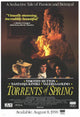 Torrents of Spring Movie Poster Print showcasing vibrant colors and design.