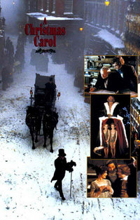 A Christmas Carol Movie Poster Print showcasing holiday spirit.