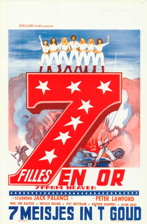Angel's Brigade Movie Poster Print showcasing vibrant colors and dynamic imagery.