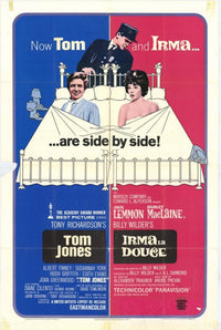 Irma La Douce movie poster print featuring classic film design.