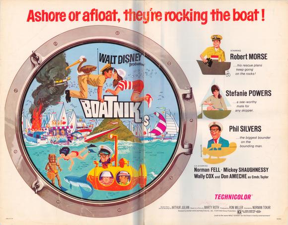 The Boatniks Movie Poster Print showcasing a classic film.