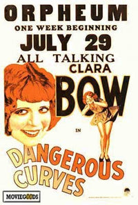Dangerous Curves Movie Poster Print showcasing cinematic art.