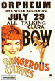 Dangerous Curves Movie Poster Print showcasing cinematic art.
