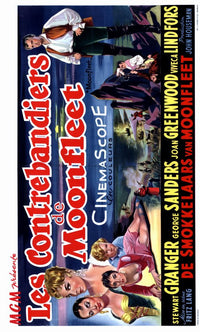 Moonfleet Movie Poster Print showcasing cinematic adventure.