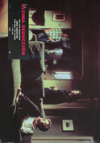 'The Last Seduction' Movie Poster Print featuring dramatic design.