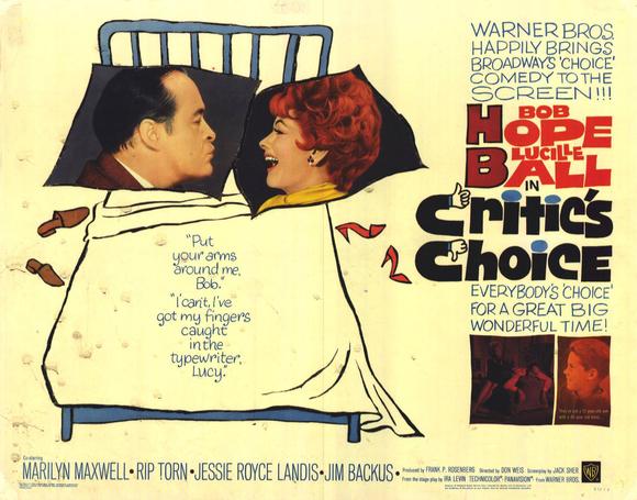 Critics Choice Movie Poster Print showcasing cinematic art.