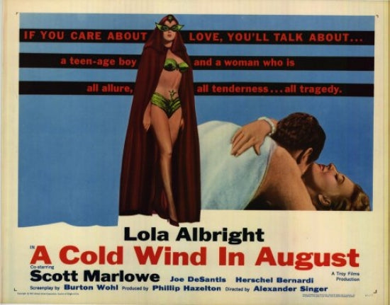 Cold Wind In August Movie Poster Print showcasing cinematic art.