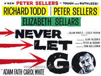Never Let Go Movie Poster Print showcasing cinematic drama.